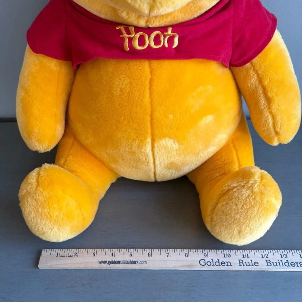 VTG Mattel Disney LARGE Winnie the Pooh Bear Plush Stuffed Animal Arcotoys 20